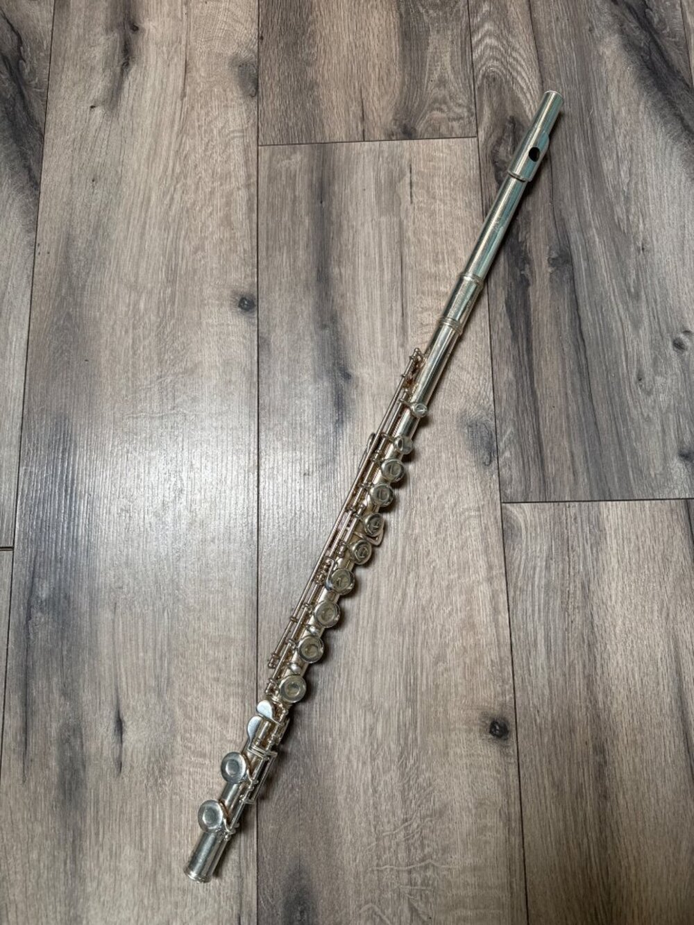 Gemeinhardt 2SP Silver-Plated Student Flute Elkhart IN USA Serial Number 190060